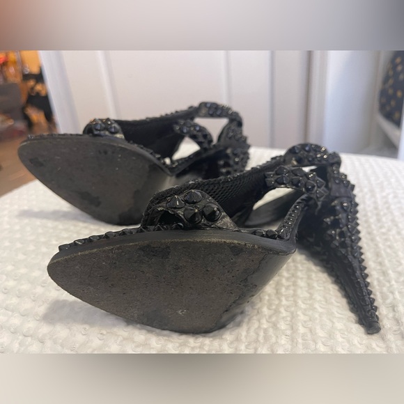 Givenchy Croc Spiked Gladiator Sandals EU 38.5 - Picture 6 of 10